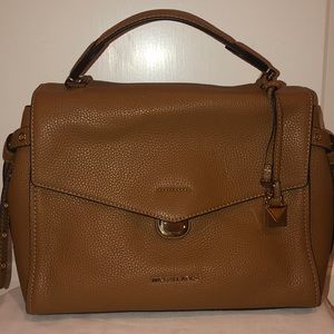 Michael Kors Bristol Medium Top-Handle Satc Acorn